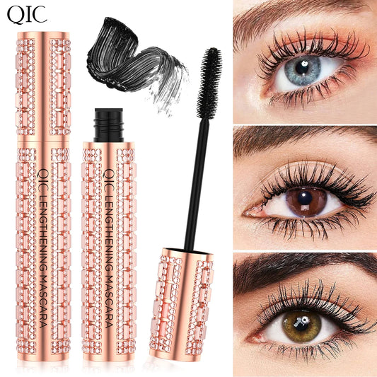 QIC 5D Silk Fiber Mascara – Waterproof Lengthening & Curling Silk Fiber Mascara Oasis Select