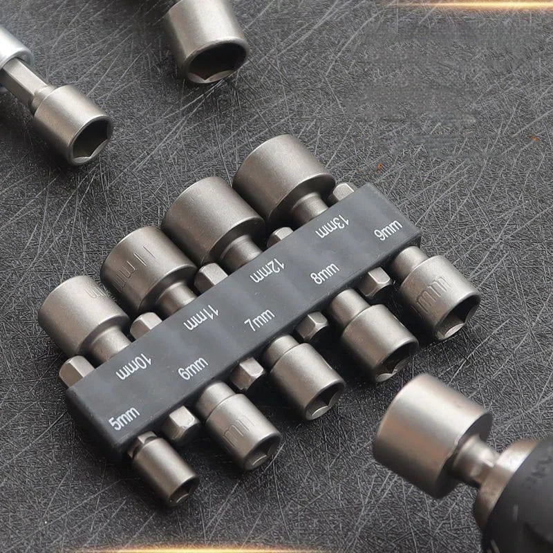 9/14PCS Hex Socket Bit Set | Chrome Vanadium Steel Driver Kit Hex Socket Bit Set Peaceful Pleasures Health and Wellness