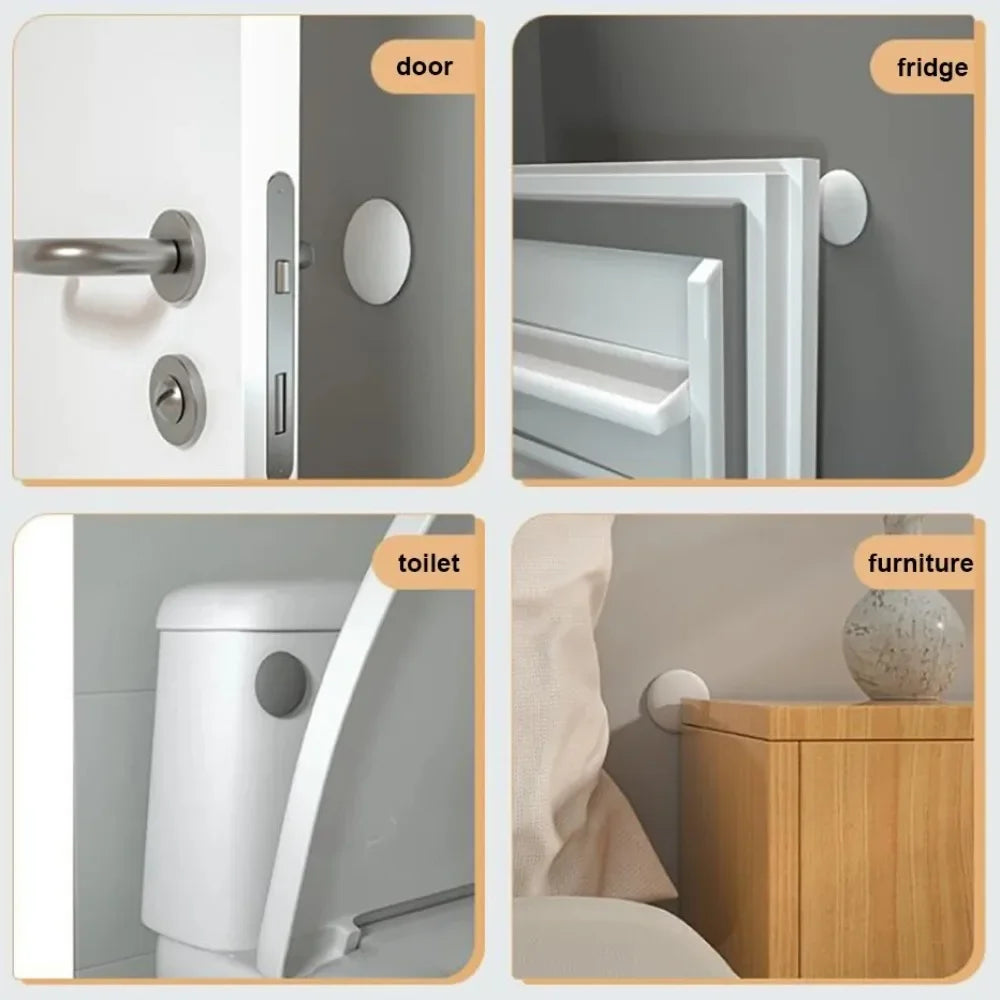 Silicone Door Handle Bumper & Wall Protector | Self-Adhesive