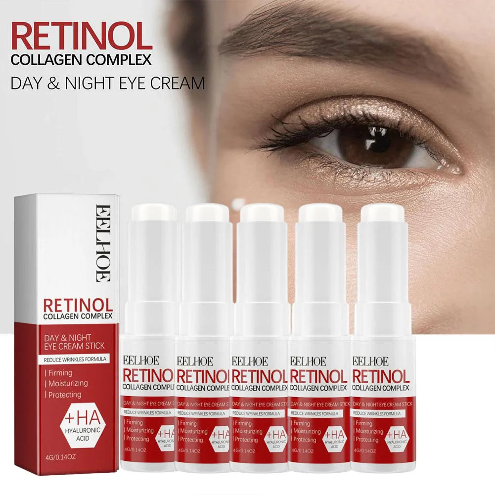 Retinol Eye Cream Stick Removing Dark Circles Under the Eyes Remove Eye Bags Moisturizing Firming Skin Eyes Care Peaceful Pleasures Health and Wellness