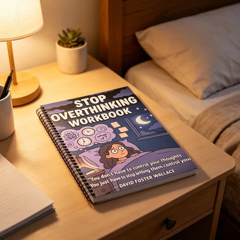 Relief Workbook Stop Overthinking Stress Management Techniques Self