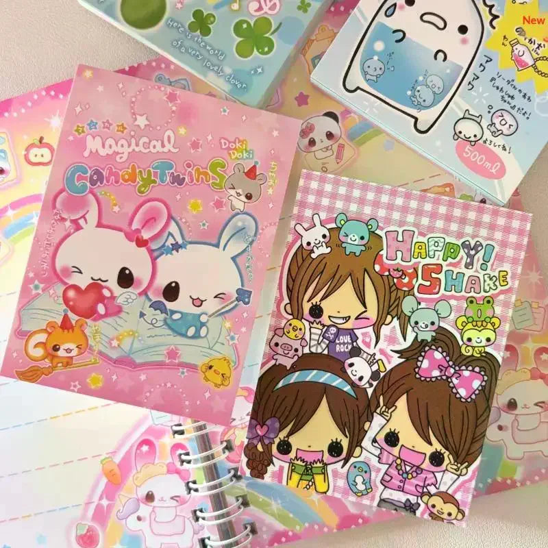 70-Sheet Retro Japanese Rabbit Memo Notepad | Kawaii Journal Pad