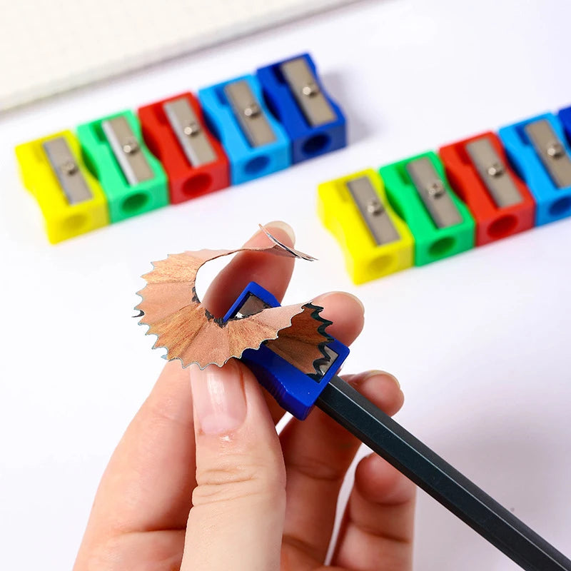 20-Pack Mini Pencil Sharpeners for Kids – Assorted Colors
