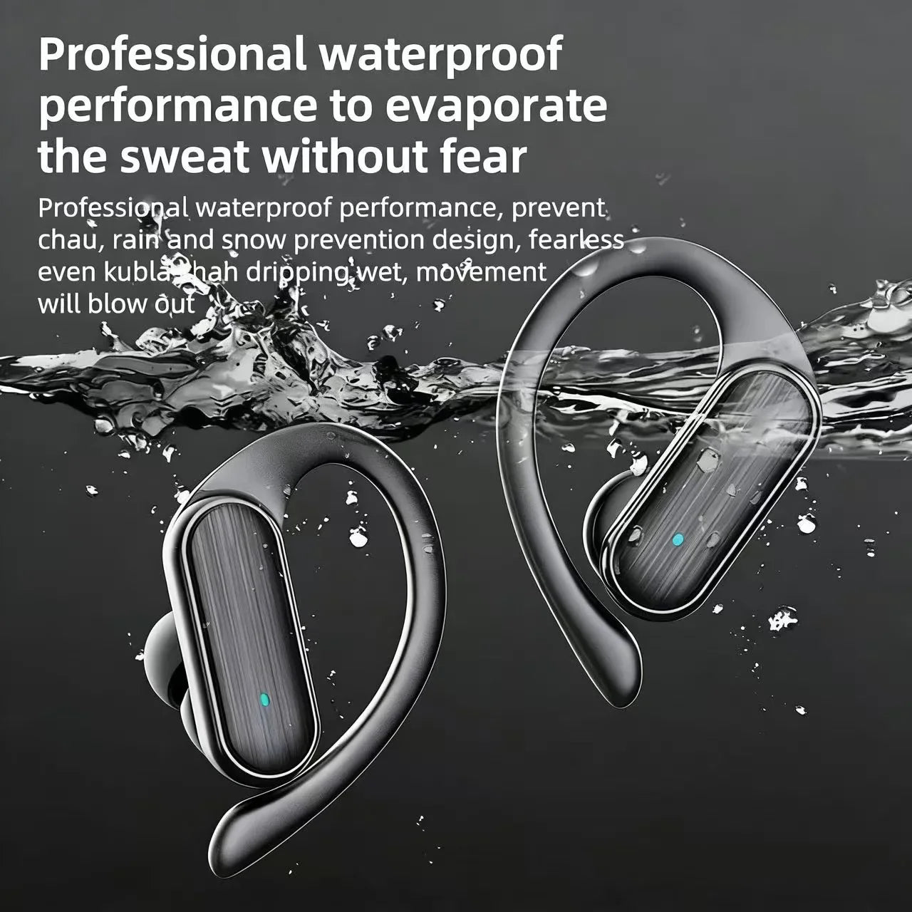 A520 Bluetooth 5.3 Earbuds – HD Stereo, Touch Control, 48Hr