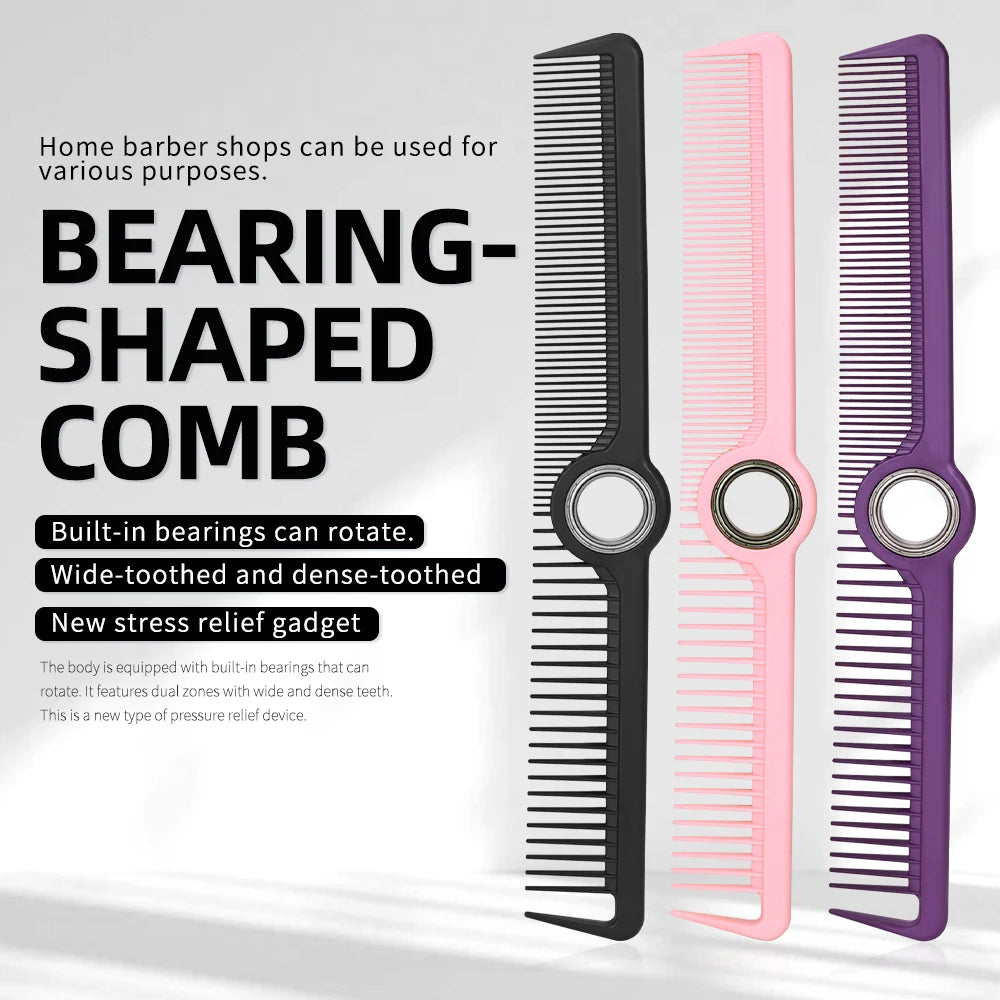 Exfoliating Massage Comb Anti static Wet Hair Brush for Women Salon Hairdressing Styling Tools Set Peaceful Pleasures Health and Wellness