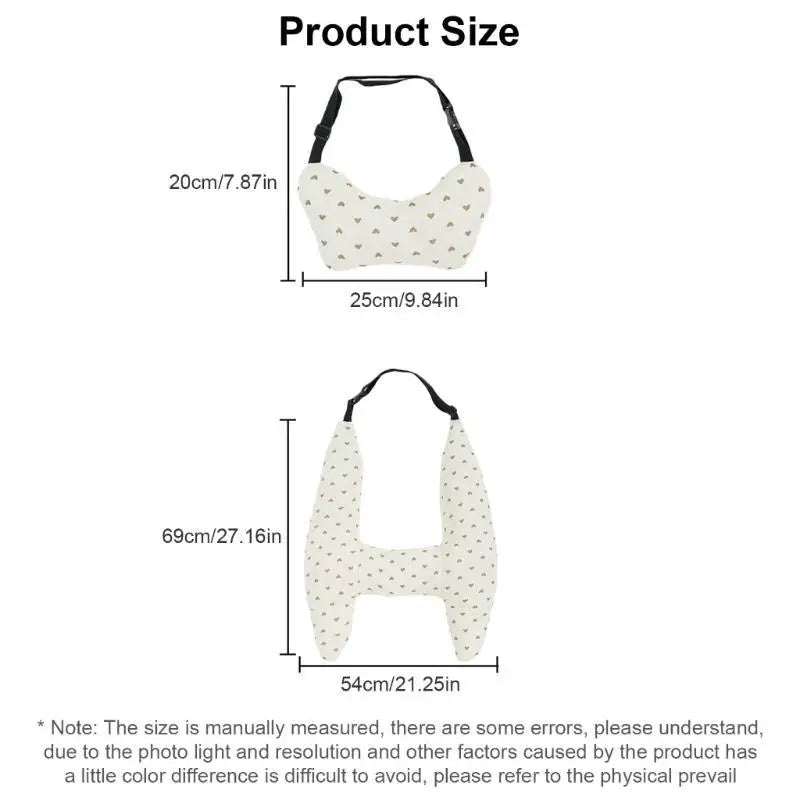 Kids H-Shaped Car Travel Pillow | Neck & Head Support Cushion