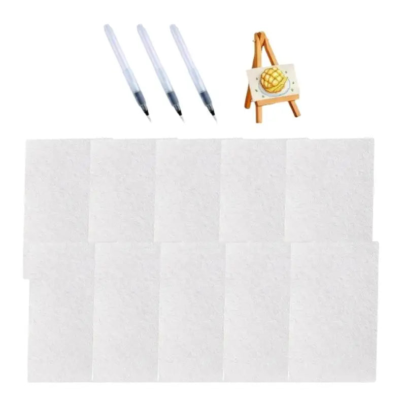 Magical Puff 3D Art Paper Set – 10 Foam Sheets, Markers & Easel