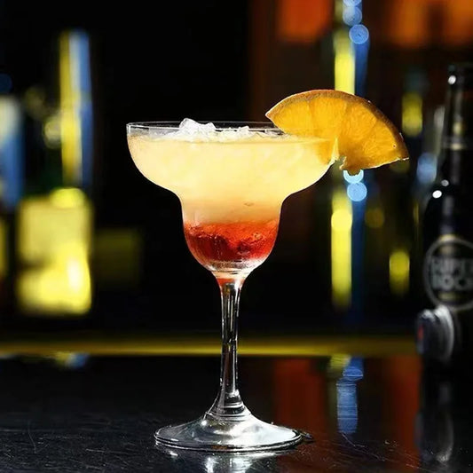 Cocktail glass Triangle glass Martini Creative tall glass bar Classic mixers Peaceful Pleasures Health and Wellness 240ML M