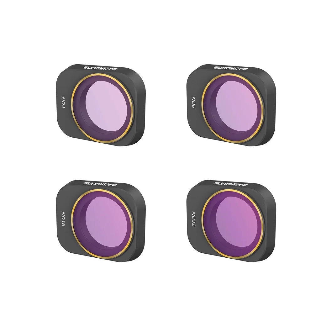 Sunnylife DJI Mini 4 Pro 6-Piece ND Filter Kit – MCUV CPL ND4–32