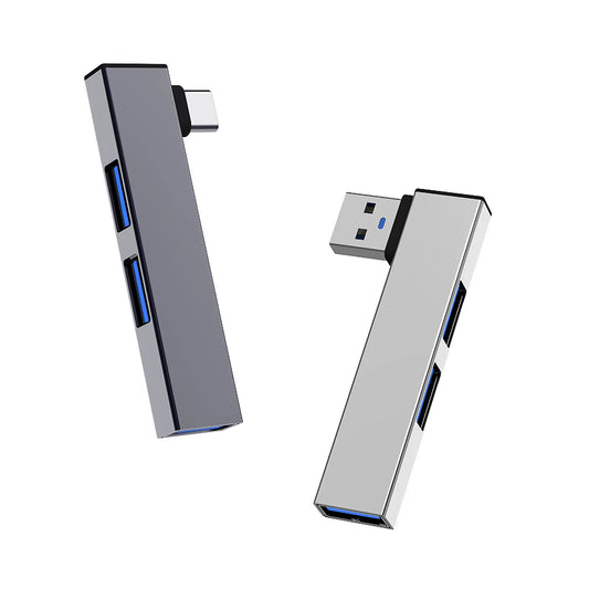 3 in 1 USB HUB OTG USB 3.0/Type-C 3.0 To 3 USB USB Splitter Hub Speed 5.0Gbps 3 Port Type C HUB for PC Laptop Notebook Peaceful Pleasures Health and Wellness