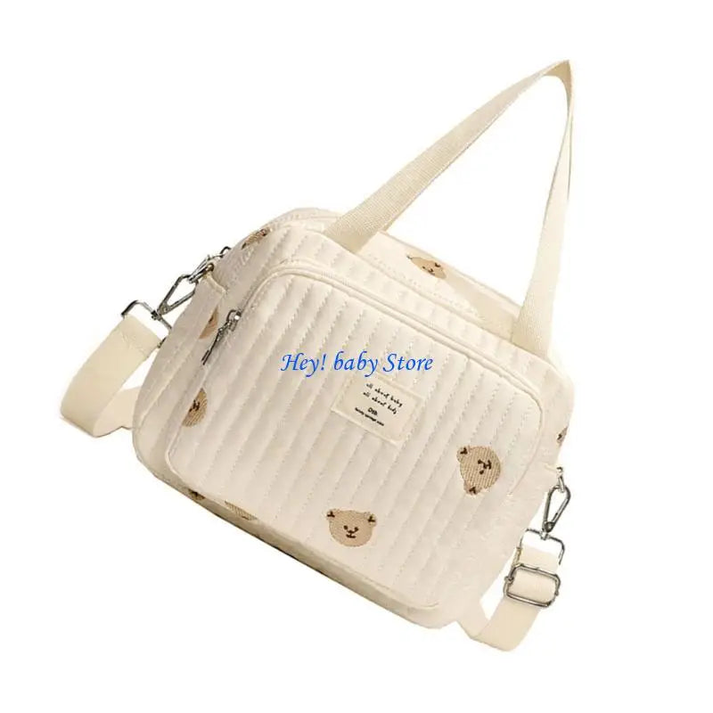Embroidered Baby Diaper Bag | Nappy Organiser for Moms