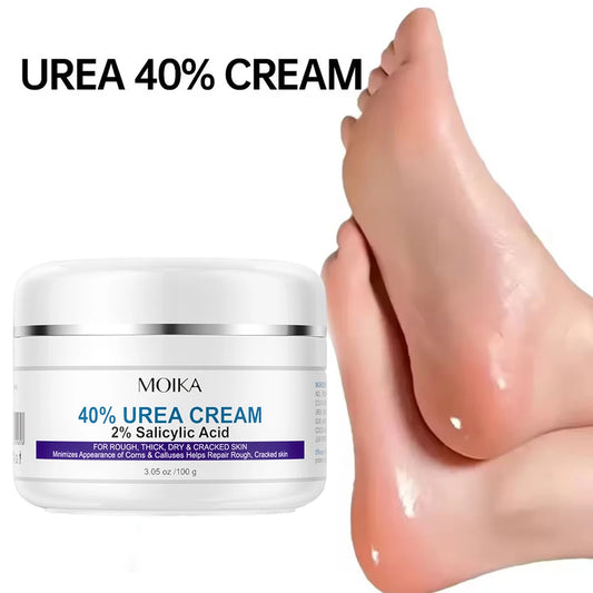 40% Urea Cream For Feet Plus 2% Salicylic Acid Foot & Hand Cream For Cracked Heels&Dry Skin Moisturizes Callus Remover Foot Care Peaceful Pleasures Health and Wellness