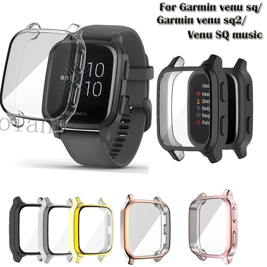 Garmin Venu SQ / SQ2 / SQ Music TPU Protective Case Cover Peaceful Pleasures Health and Wellness