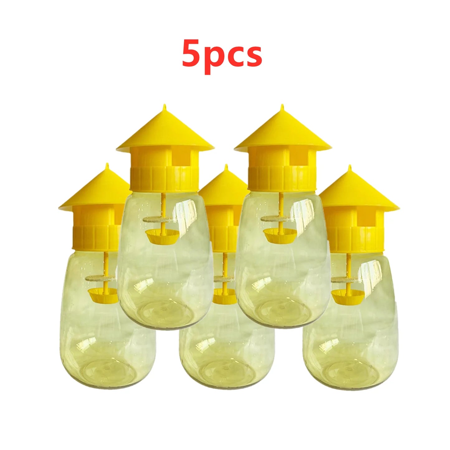 Fruit Fly Trap | Garden & Orchard Insect Catcher | 1–5 Pack