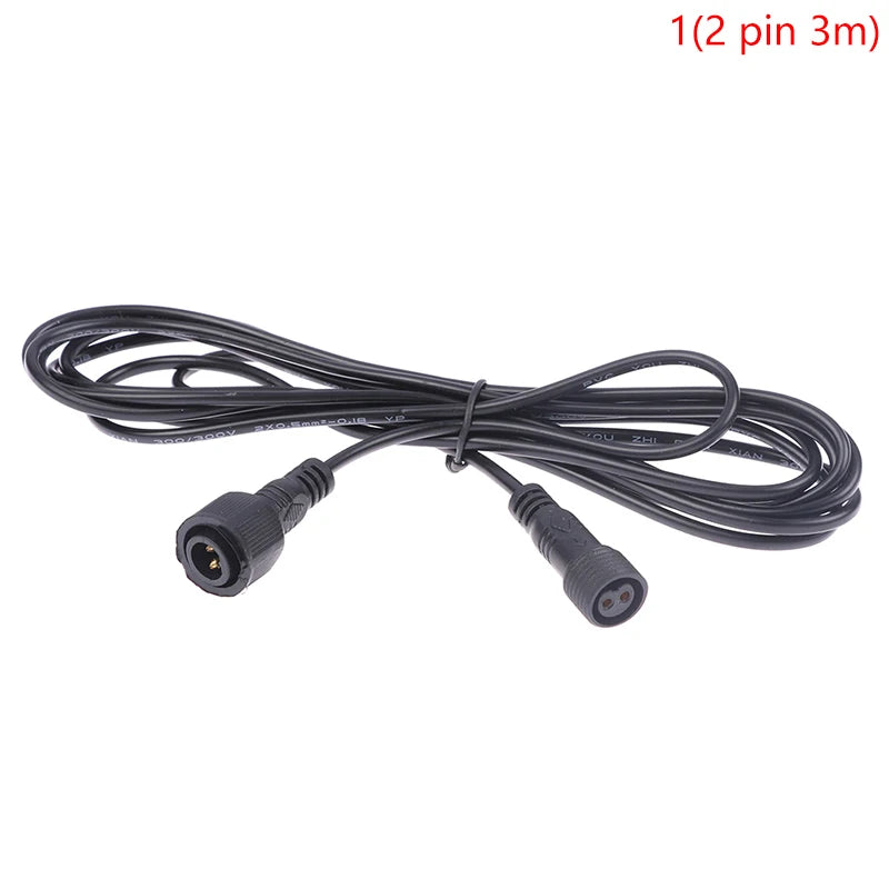 High Quality 3M 5M 10M Low Frequency Universal Wear Resistant Portable Solar Spotlights Waterproof Cord Extension Cable Peaceful Pleasures Health and Wellness A1