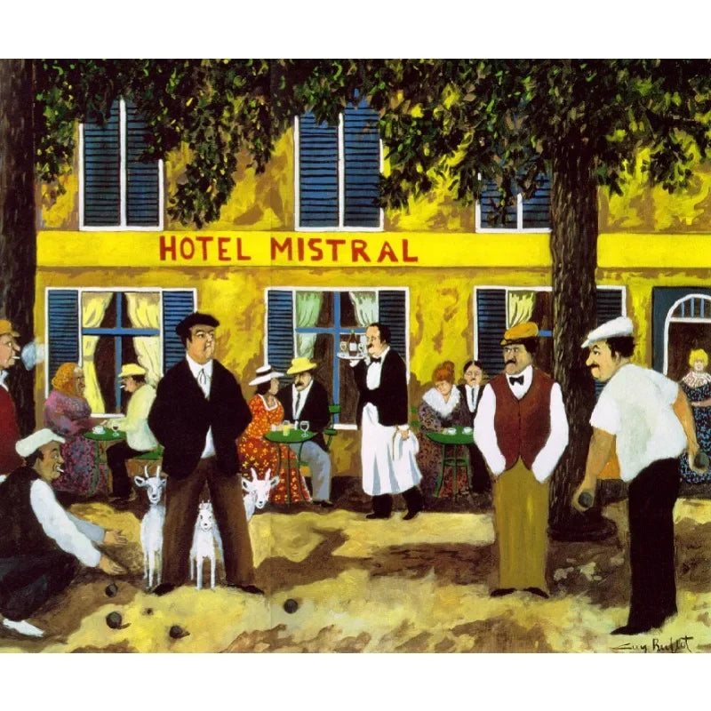 Guy Buffet Perfect Martini Canvas Wall Art Print | Unframed