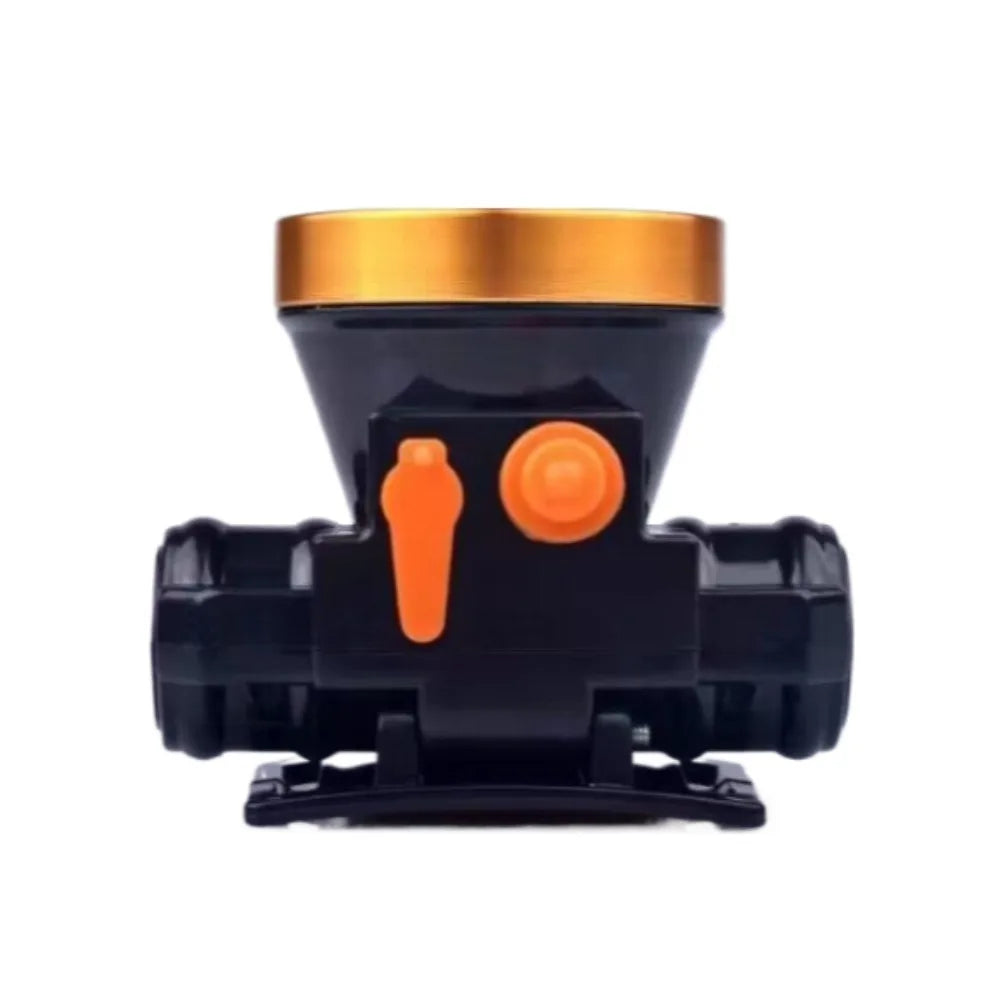 Strong Light Rechargeable LED Lithium Small Head Light Night Fishing Outdoor Patrol Camping Head Mounted Flashlight Headlights Peaceful Pleasures Health and Wellness