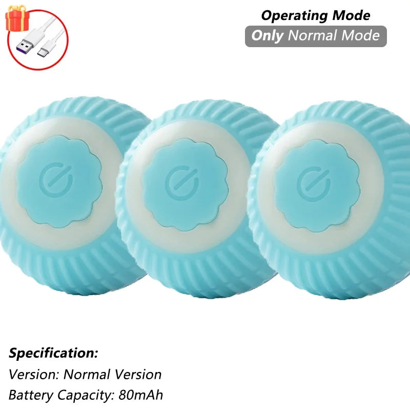 Electric Self-Moving Cat Ball Toy | Auto Rolling Interactive Play