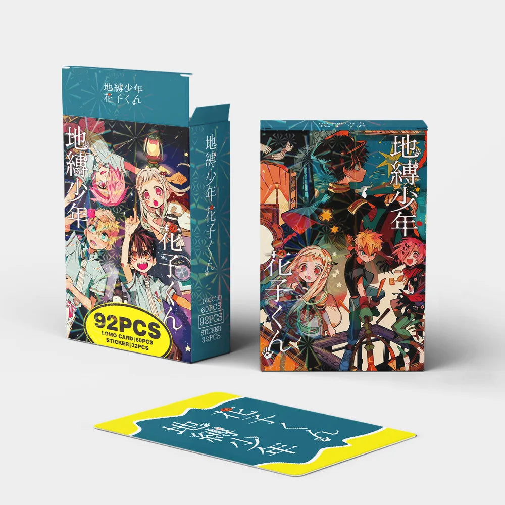 Toilet Bound Hanako Kun Photo Cards 60 Lomo 32 Cute Anime Stickers