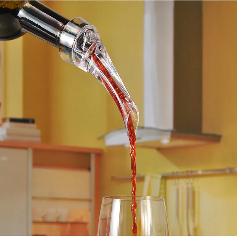 Wine Aerator Pourer | Red Wine Decanter Spout & Stopper