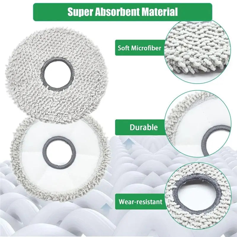 A36T-For ECOVACS DEEBOT Robot Vacuum Cleaner Filters Cloths Side Brushes Dust Bags Robot Vacuum Cleaner Accessory Set Peaceful Pleasures Health and Wellness