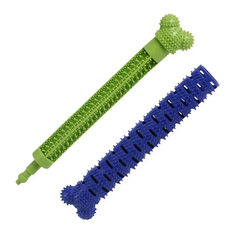 Dog Teeth Cleaning Chew Toy | Food Grade Rubber Bone Dog Chew Toy Peaceful Pleasures Health and Wellness