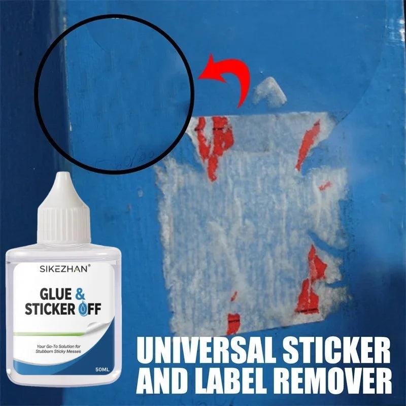 50ML Powerful Adhesive Remover - Dissolves Stickers, Decals, Glue & Tree Sap | Safe for Cars, Glass & Home Use Peaceful Pleasures Health and Wellness
