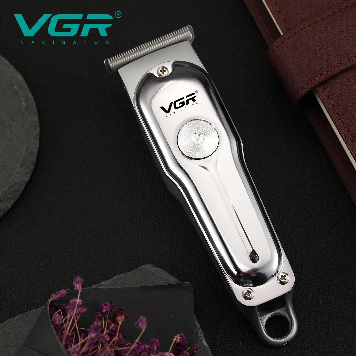 VGR 071 Hair Trimmer Professional Hair Clipper Rechargeable Hair Cutting Machine T-Blade Cordless Portable Trimmer for Men Peaceful Pleasures Health and Wellness
