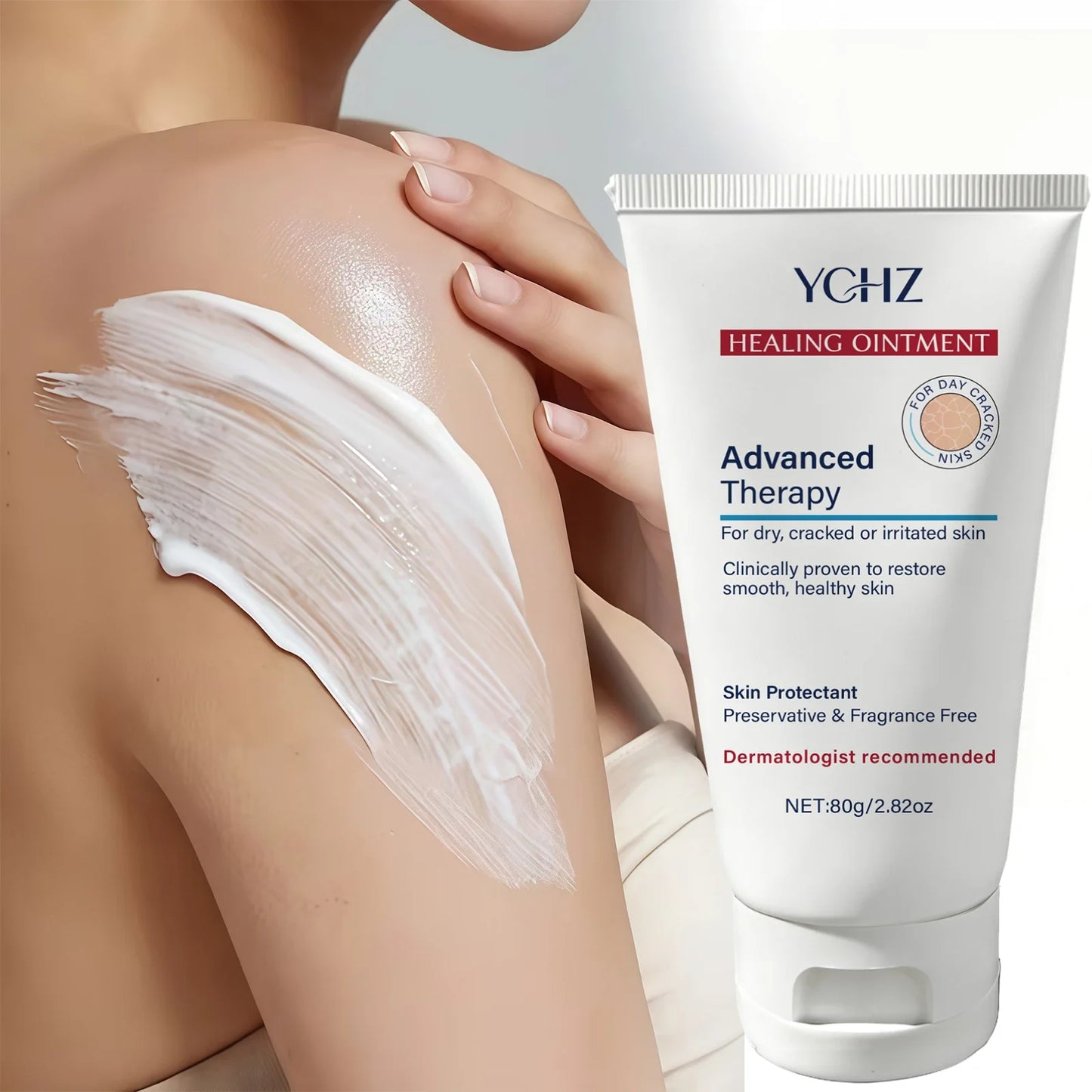YCHZ Hydrating Body Cream – Shea Butter, Vitamin E & Hyaluronic Acid