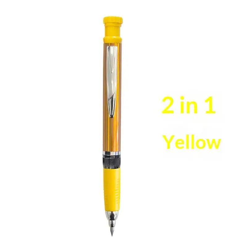 2.8mm Carpenter Mechanical Pencil with Built-in Sharpener