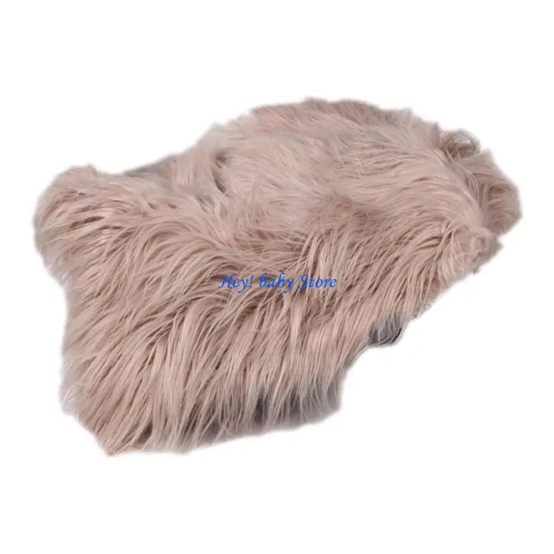 Newborn Plush Photography Blanket Backdrop – Baby Photo Props