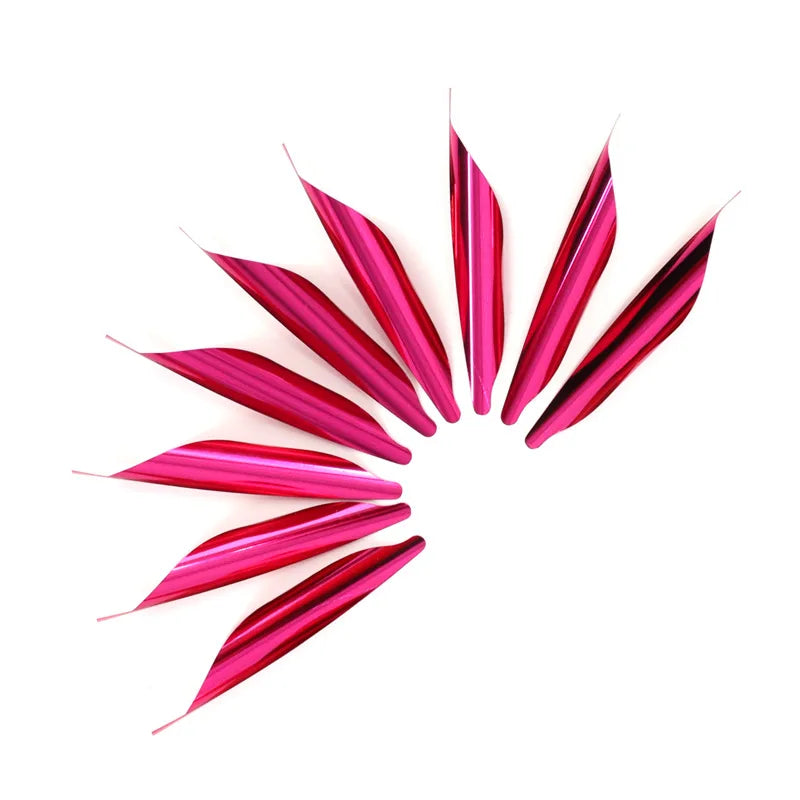 Spin Vanes Archery Spiral Feather Fletches DIY Fletching Sticker Tape