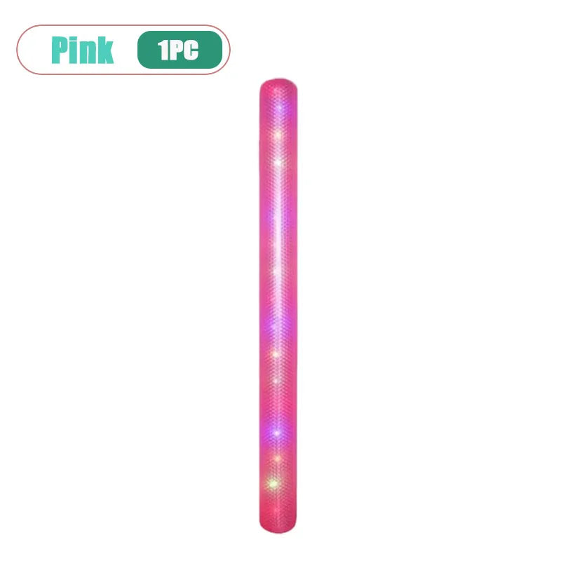 LED Light-Up Inflatable Pool Noodle Stick – Kids & Adults