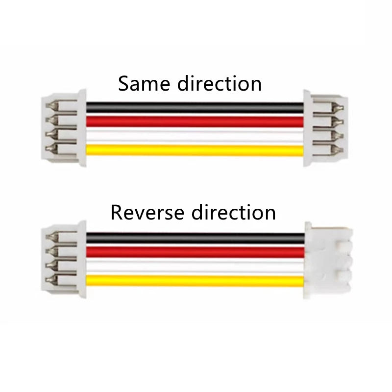 10Pcs Micro JST 1.25mm Wire Connector Pitch 1.25mm 2P 3P 4P 5P 6P 7P 8P 9P 10P Female to Female Plug Same / Reverse Direction Peaceful Pleasures Health and Wellness