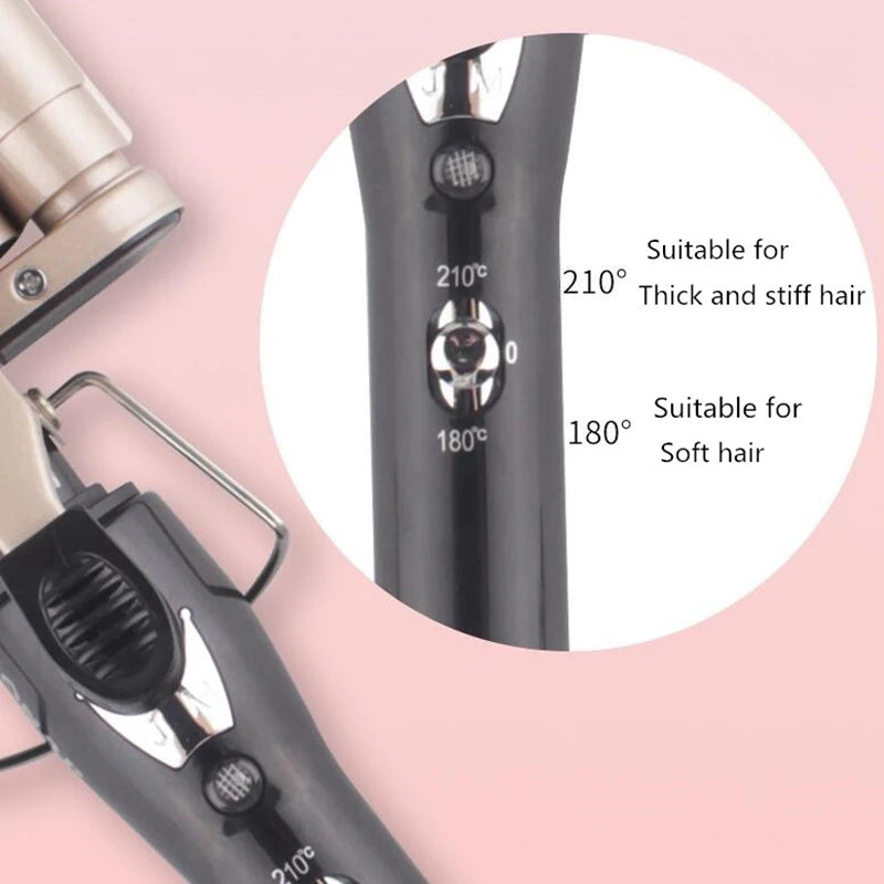 Five Tube Wave Curling Iron Hair Tool Salon And Home Use Ceramic Smart Temperature Control Fast Heating Hair Waver Styling Tools Peaceful Pleasures Health and Wellness