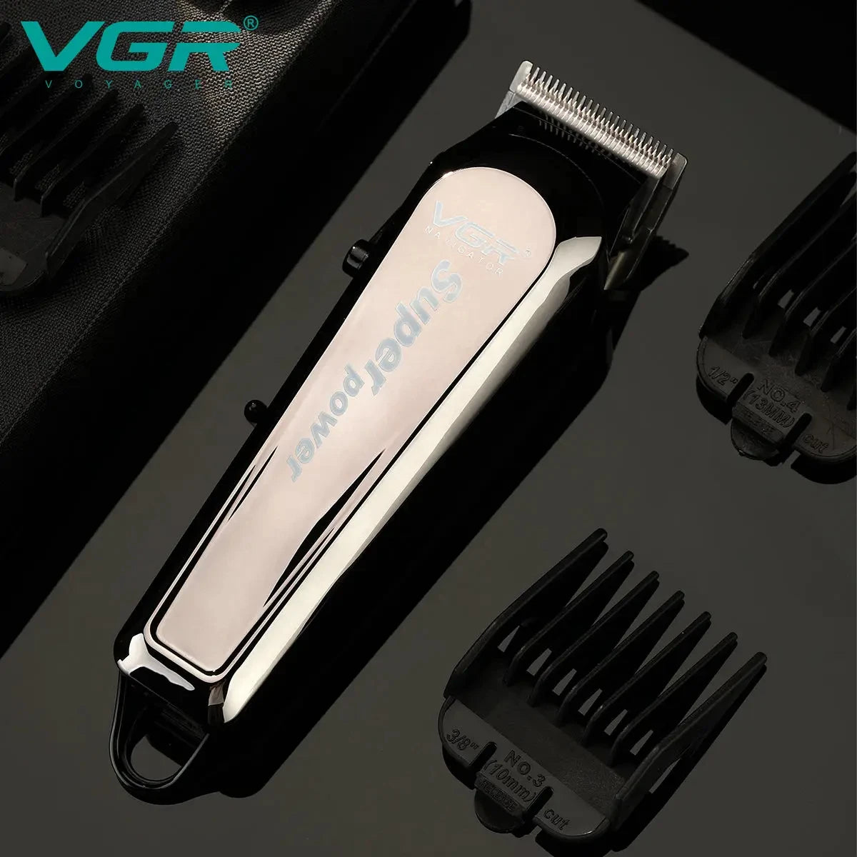 VGR 060 metal body hair clipper with high endurance, strong power, hair trimmer, multifunctional hair salon, household electric Peaceful Pleasures Health and Wellness