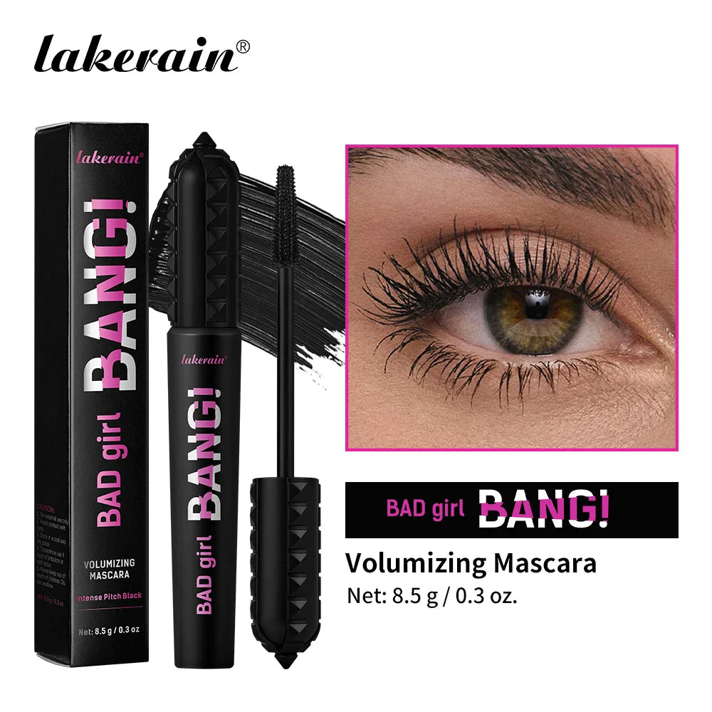 Lakerain 4D Waterproof Mascara – Volumizing & Lengthening