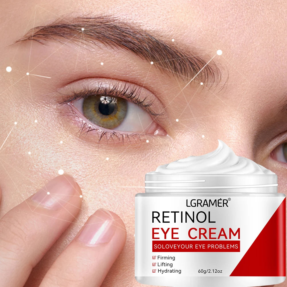 Retinol Eye Cream – Dark Circles, Firming & Instant Eye Repair Peaceful Pleasures Health and Wellness