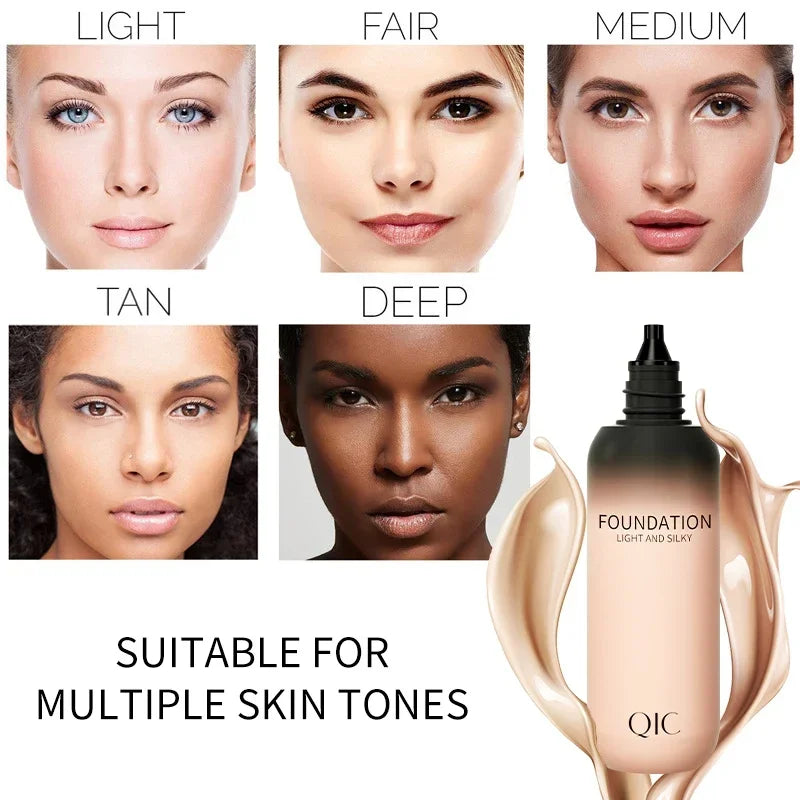 Lakerain 30ml Matte Liquid Foundation – Waterproof, Oil Control