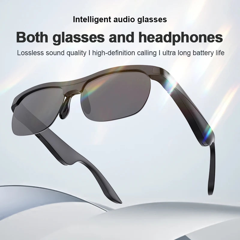 2026 New Smart Glasses Bluetooth Call Voice Assistant Music Outdoor Sport Smartglasses Men Women UV-Protection SunGlasses Peaceful Pleasures Health and Wellness