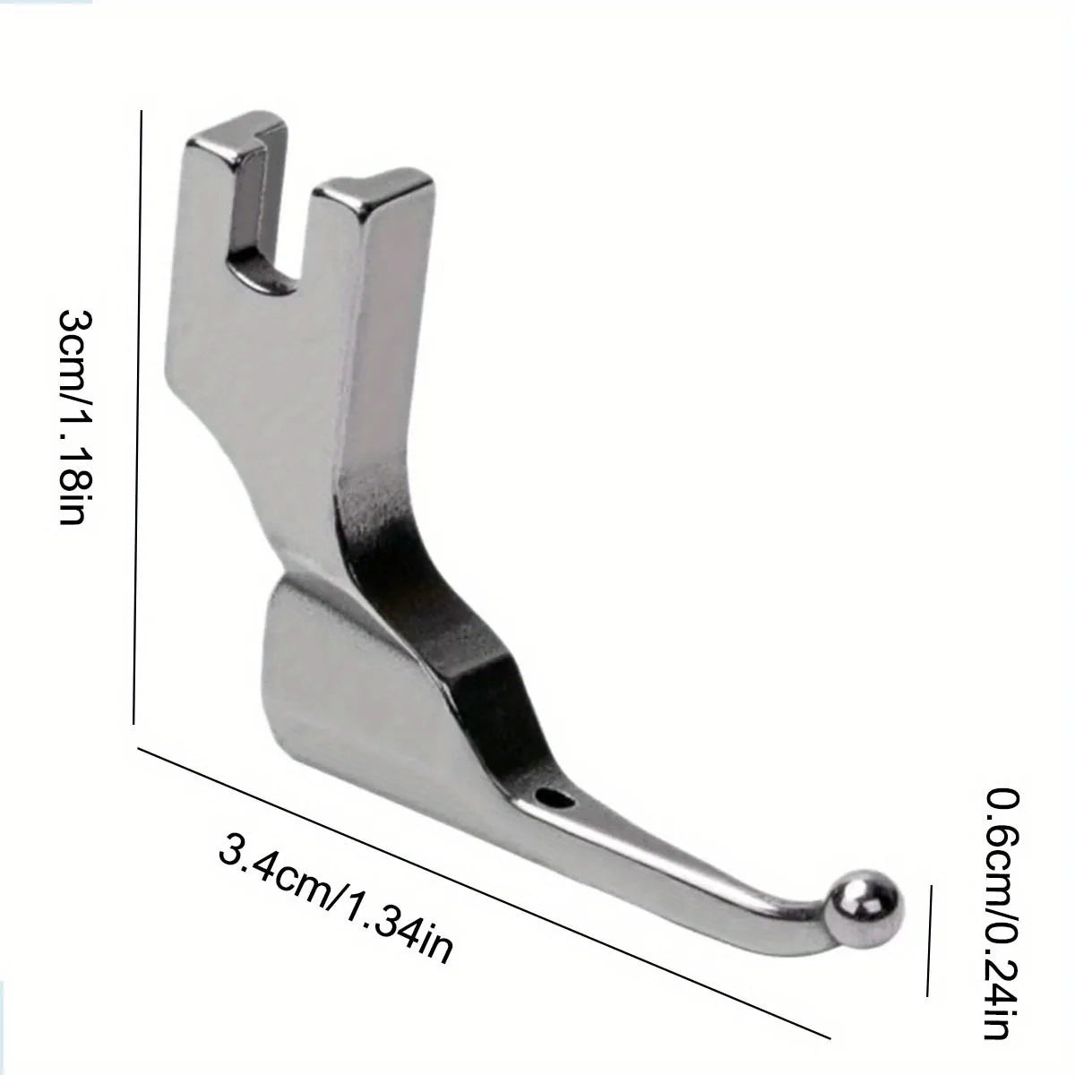 Industrial Steel Presser Foot | Cording Sewing Machine Part