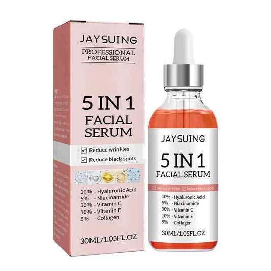 5-in-1 Vitamin C & Hyaluronic Acid Face Serum 30ml Face Serum Oasis Select