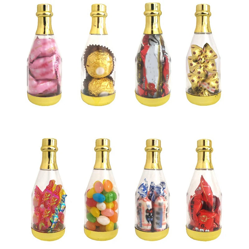 Champagne Bottle Candy Box | Wedding & Baby Shower Favor