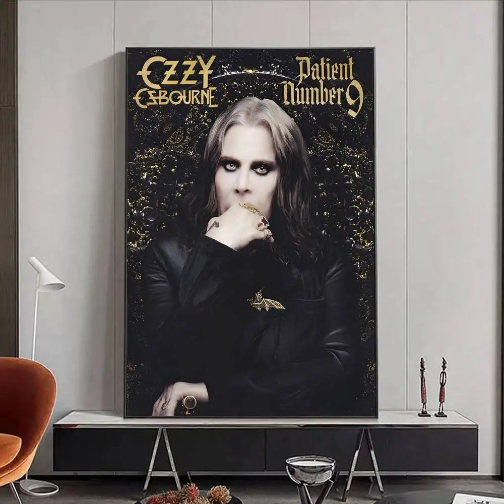 Ozzy Osbourne HD Wall Poster | Waterproof PVC Music Decor