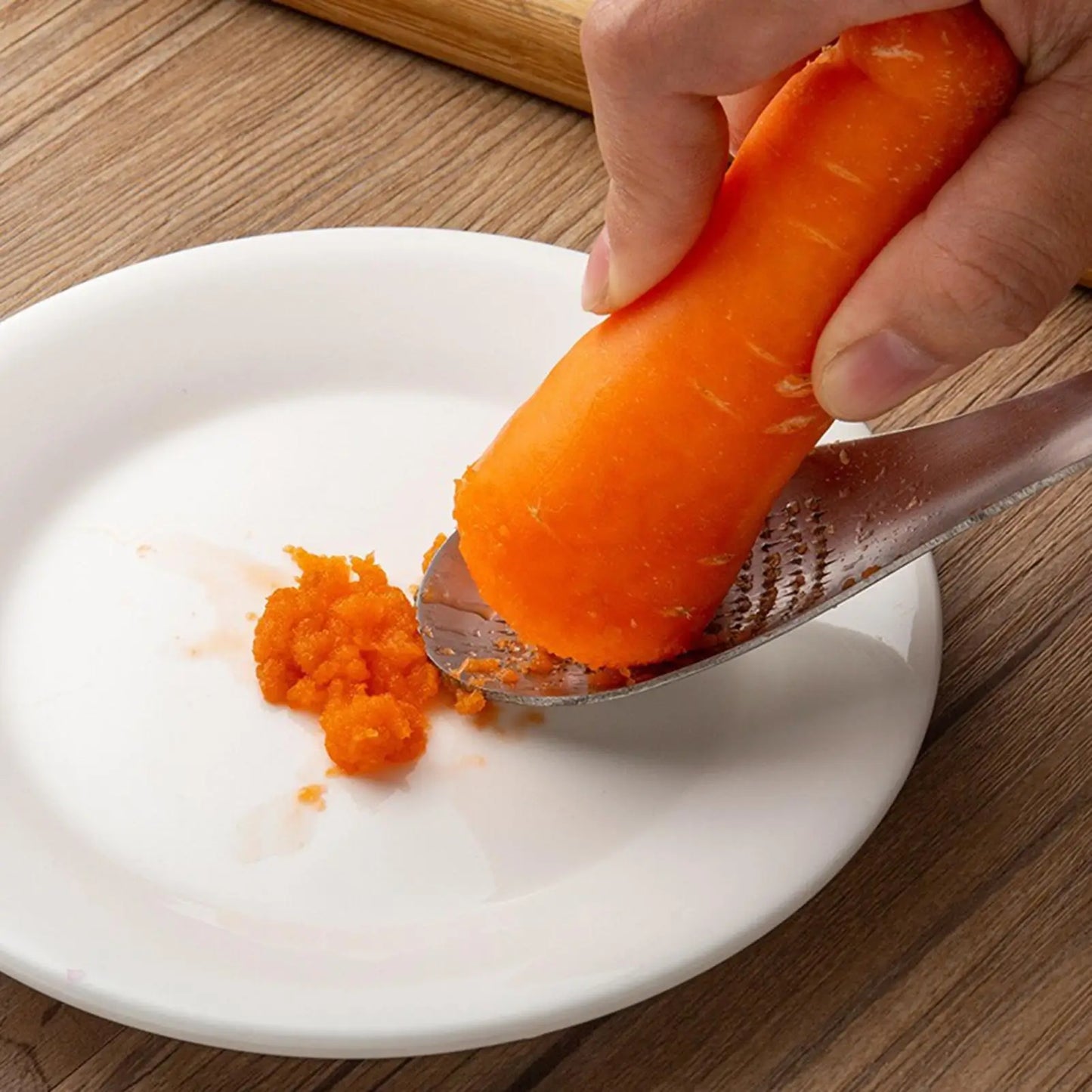 Stainless Steel Ginger Garlic Grater & Vegetable Grinder