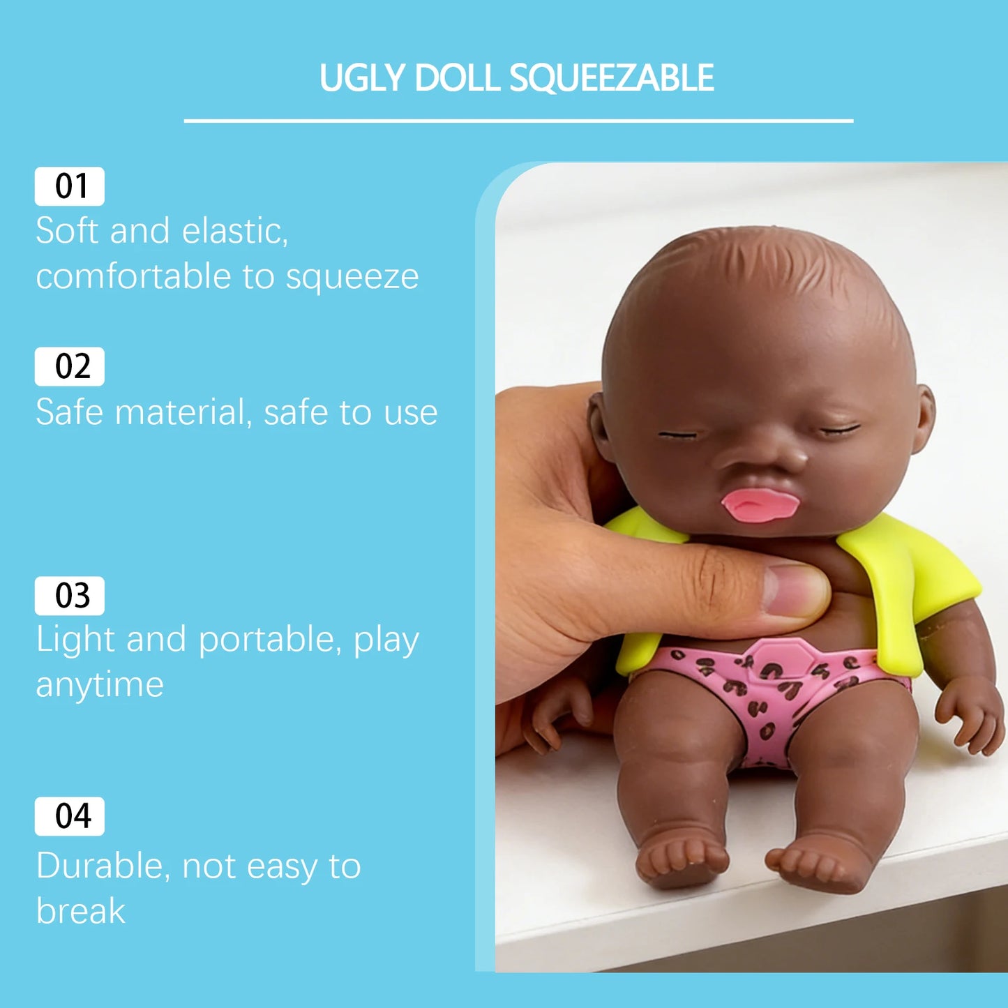 Squishy Fidget Toy | Slow Rising Sensory Squeeze Ball