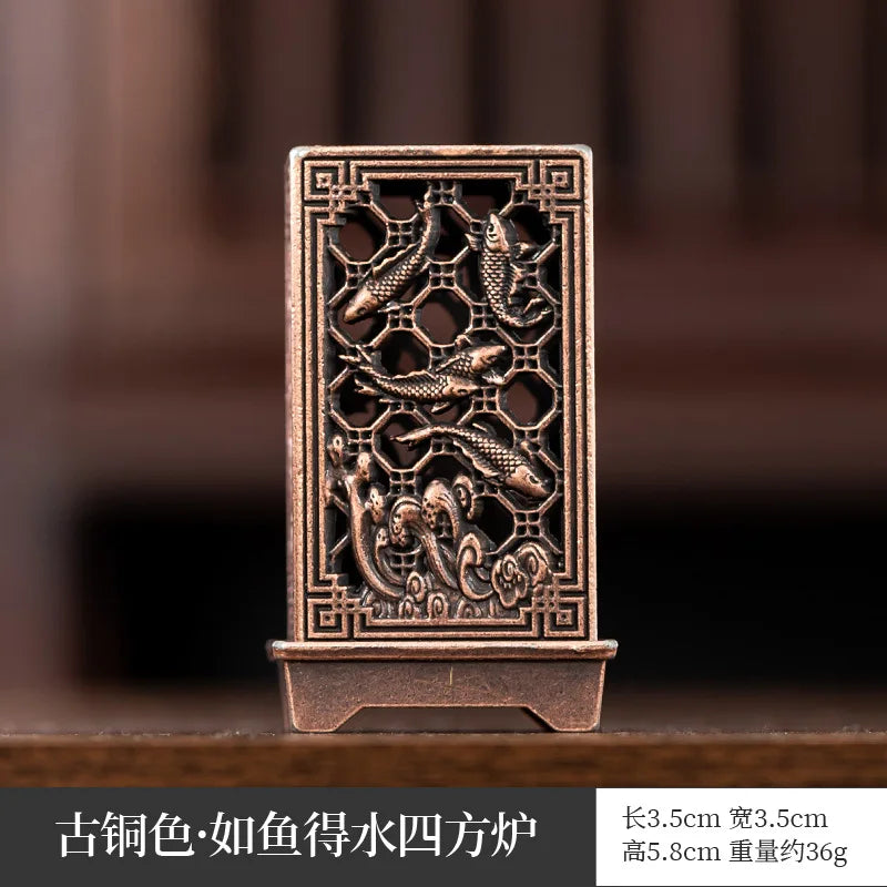 Mini Zen Inspired Small Incense Burner, Small Auspicious Cloud, Incense Plate, Aromatherapy Burner, Incense Path Accessories Peaceful Pleasures Health and Wellness type17