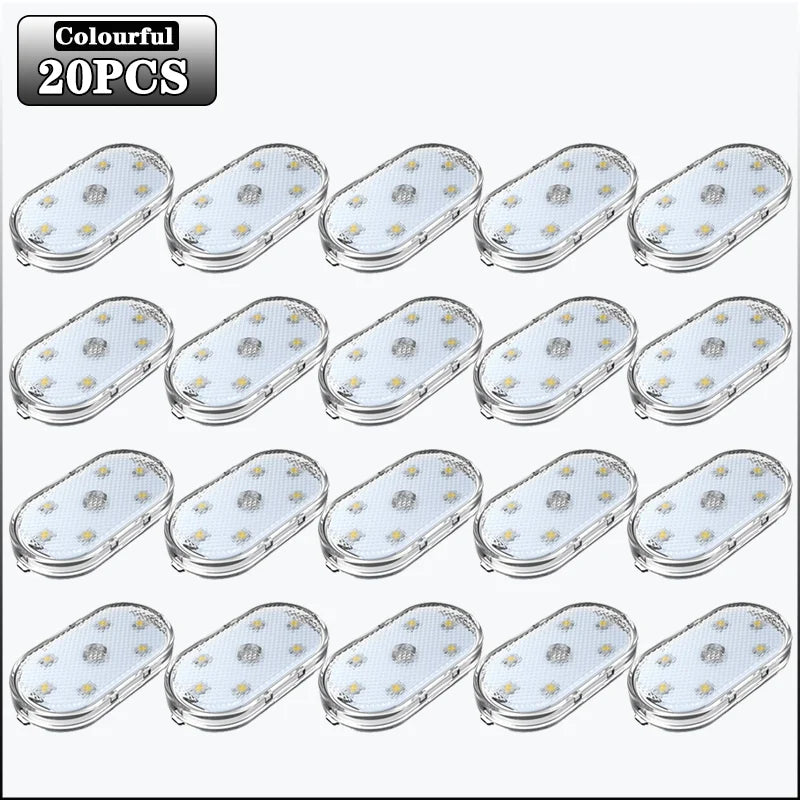 20-Pack USB Rechargeable LED Skateboard Underglow Lights | Glow