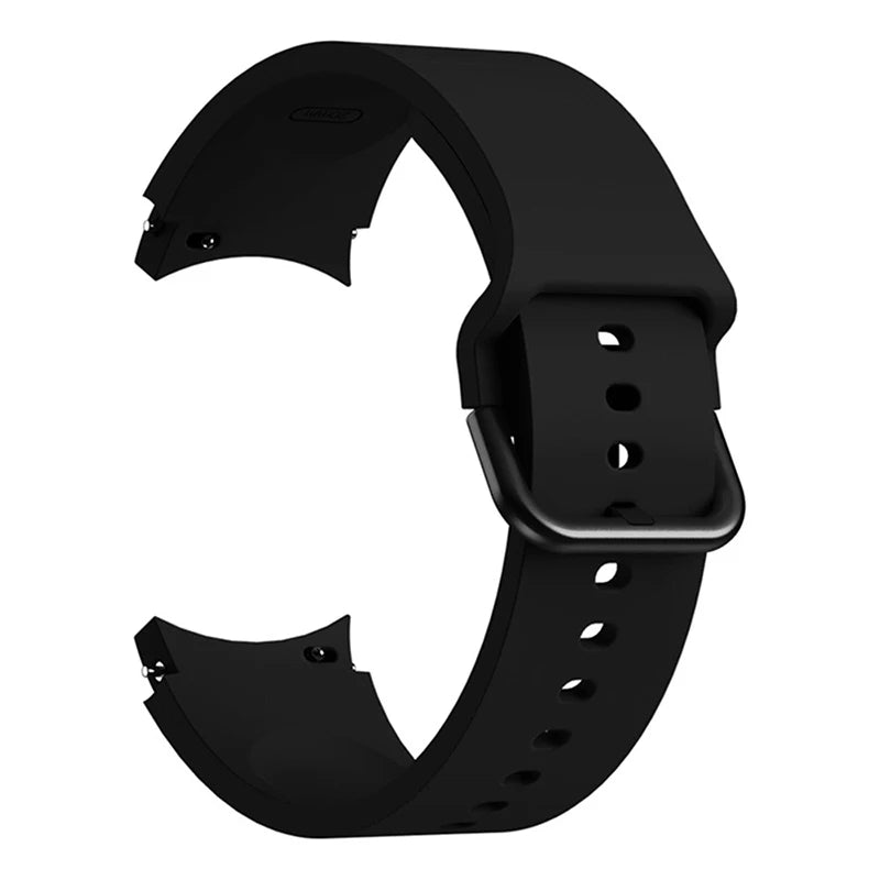 For Samsung Galaxy Watch 5 Pro 45mm/40mm/44mm Silicone Strap SM-R900/R910/R925 Multicolored Wristband Peaceful Pleasures Health and Wellness 3