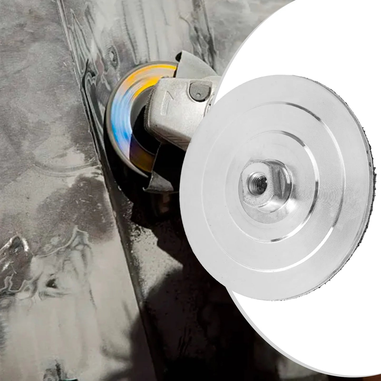 Backer Pad Diamond Polishing Aluminum Base Backing Holder M14 M10